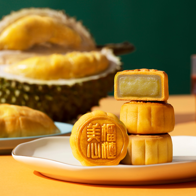 【香港美心】榴莲软心月饼270g