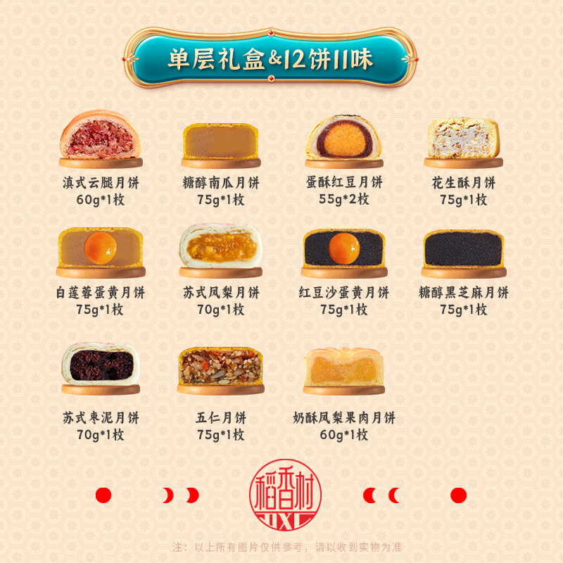 【稻香村】福运礼820g