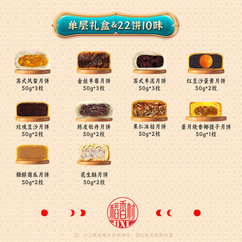 【稻香村】鸿运礼1100g
