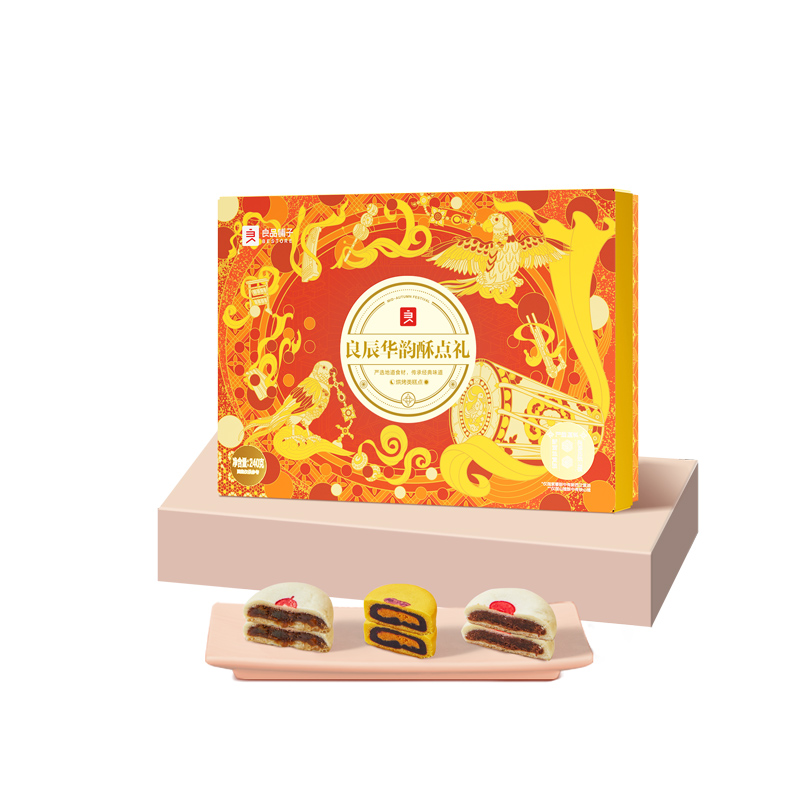 【良品铺子】良辰华韵酥点礼240g