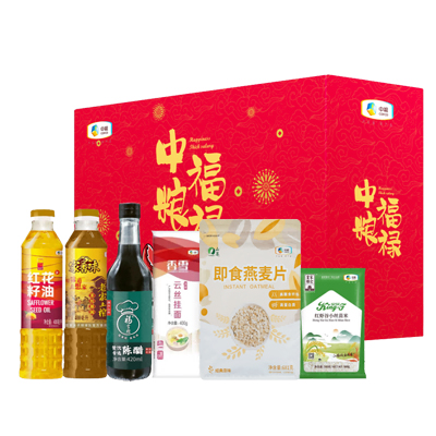【中粮】粮油礼盒E款 1581g+1220ml