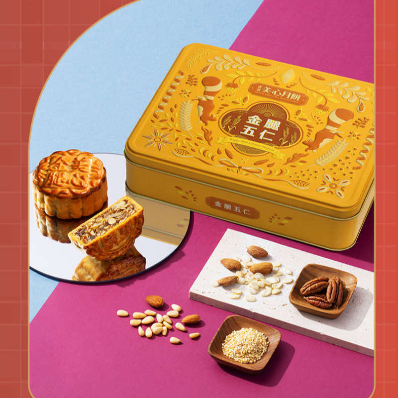 【香港美心】金腿五仁月饼540g