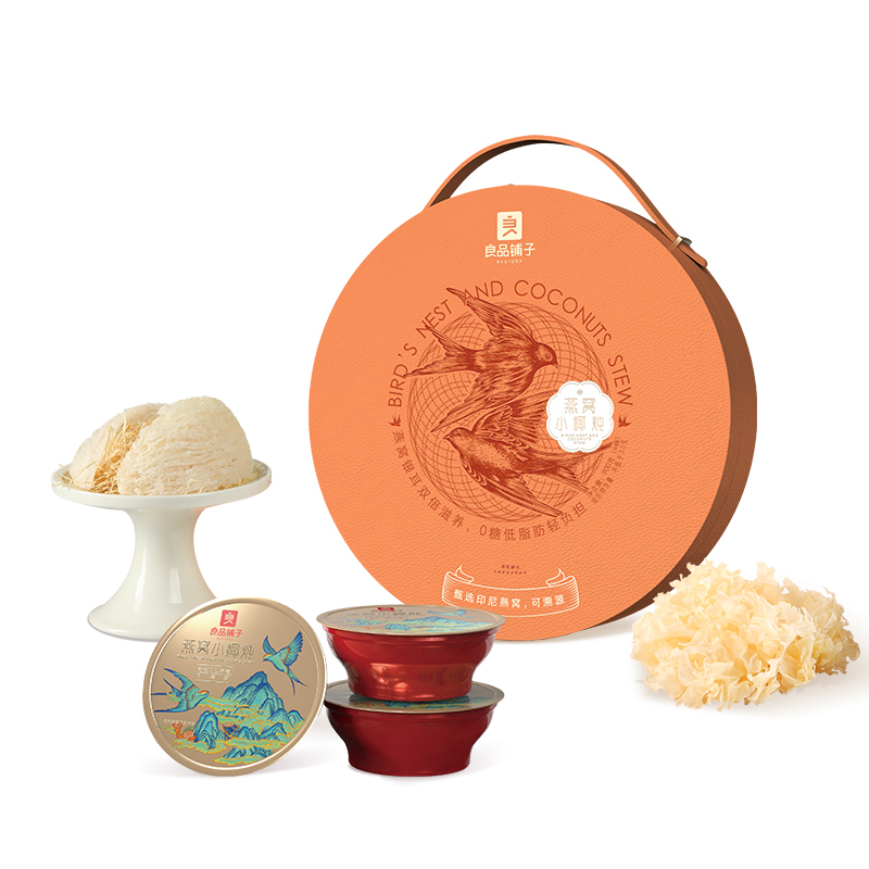 【良品铺子】燕窝小椰炖6入装900g