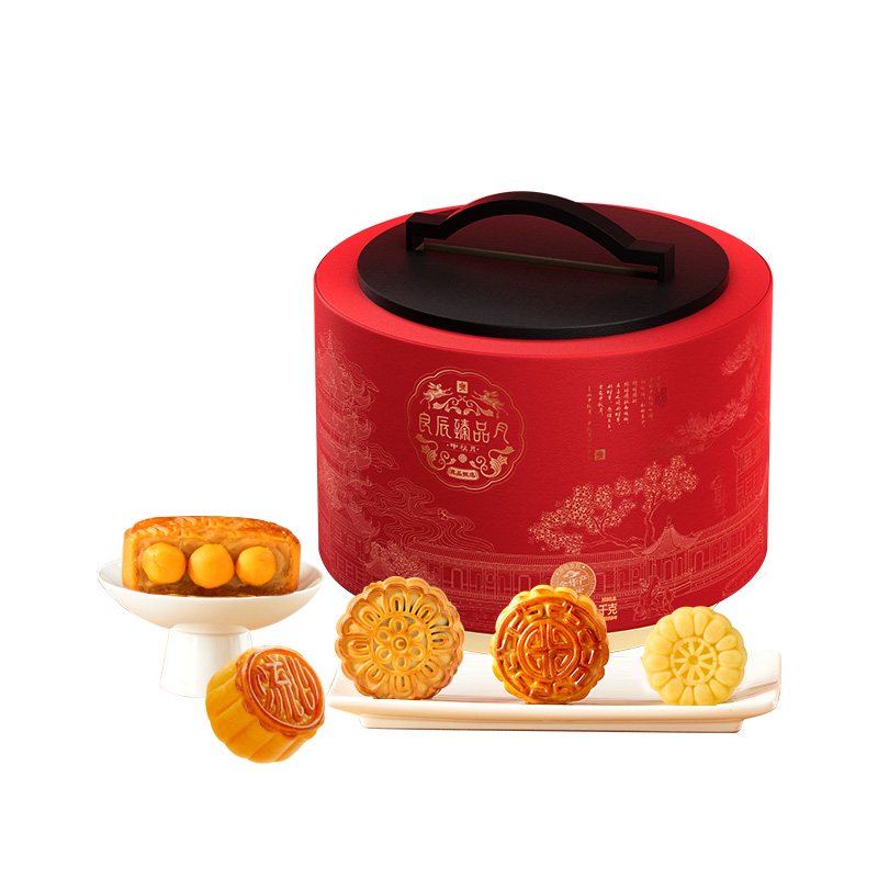 【良品铺子】良辰臻品月·中秋月1040g