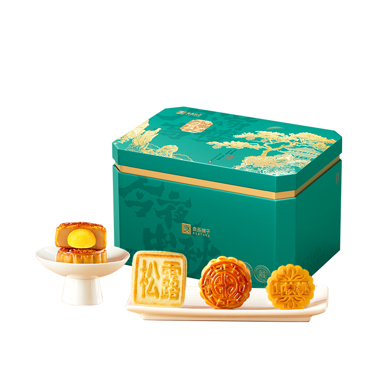 【良品铺子】坚果流心月·月满楼840g