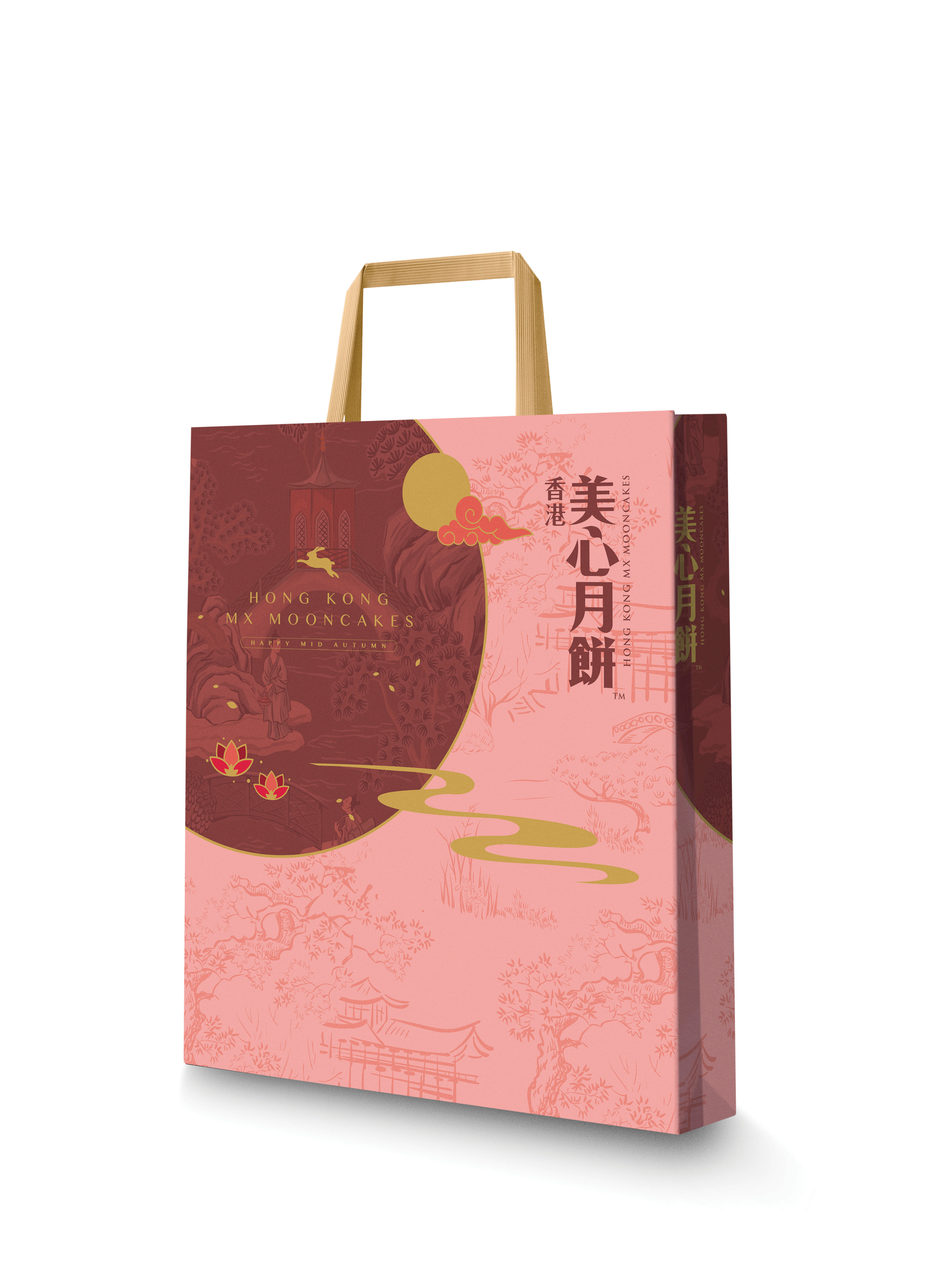 【香港美心】双黄白莲蓉月饼740g