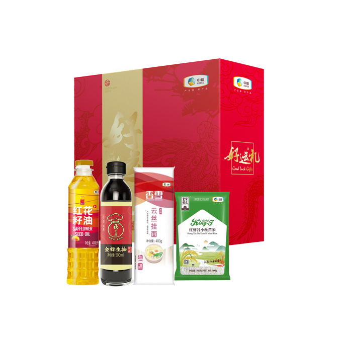 【中粮】中粮粮油礼盒A900g+900ml