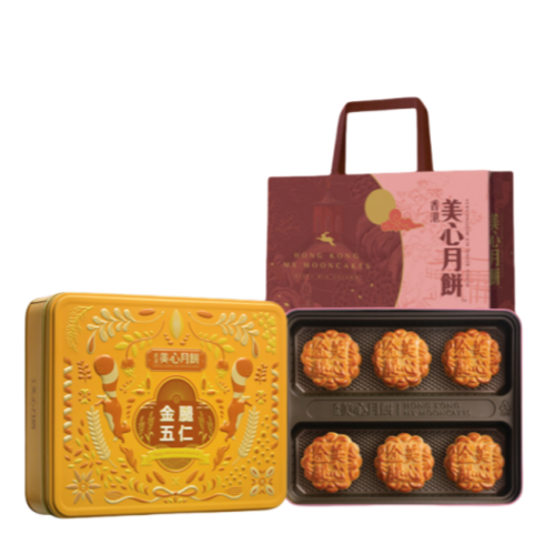 【香港美心】金腿五仁月饼540g